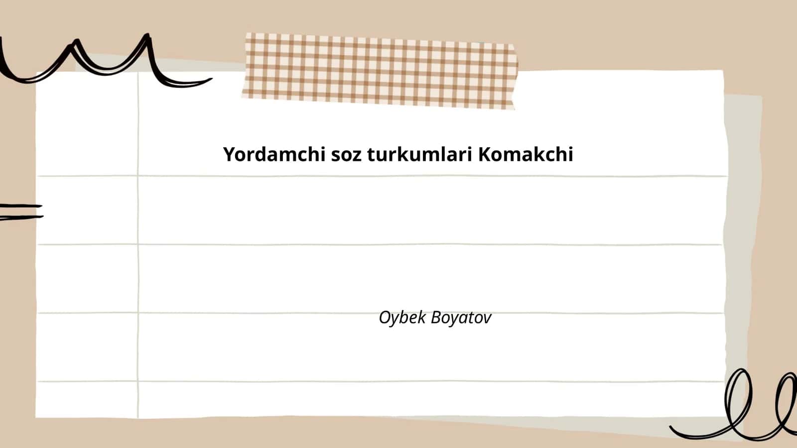 Yordamchi soz turkumlari Komakchi