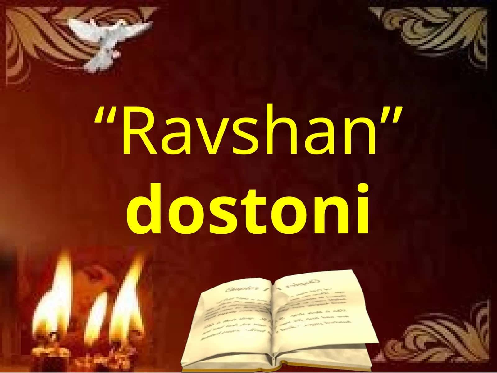 "Ravshan”dostoni