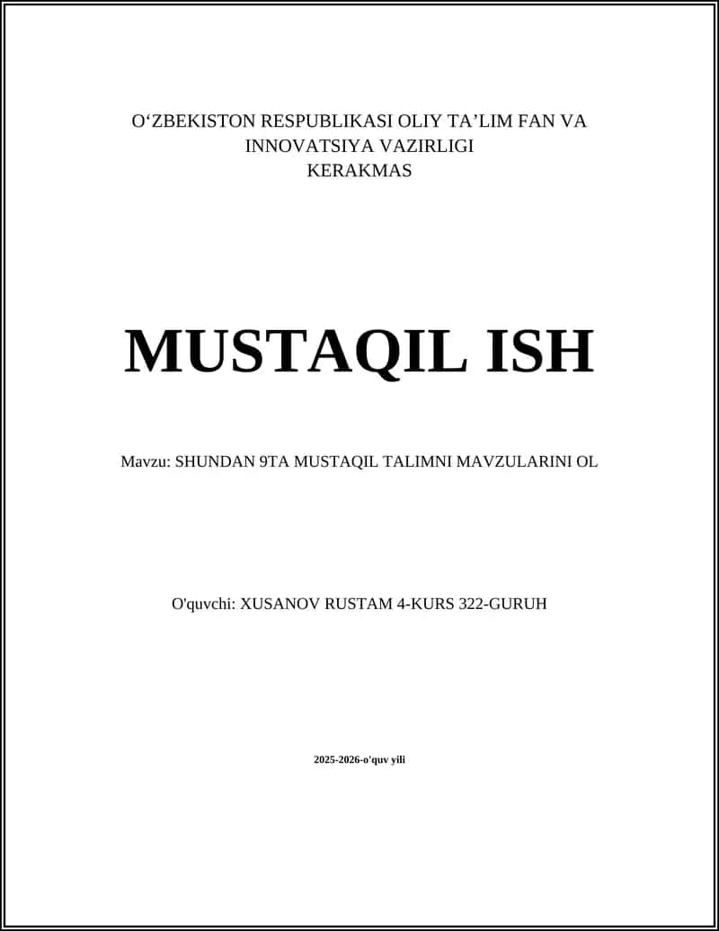 Matematikaning amaliy qo'llanilishi
