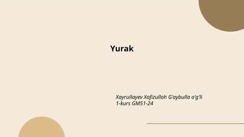 Yurak