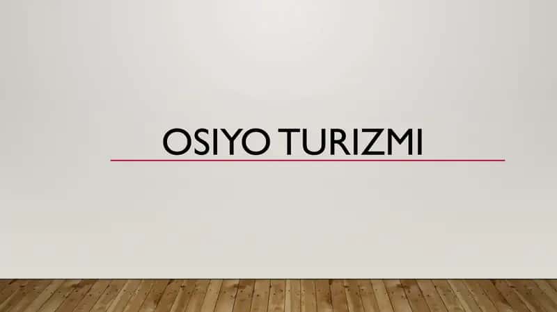 Osiyo turizmi