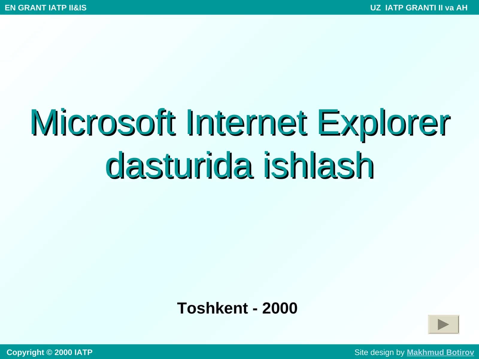 Internet Explorer dasturi