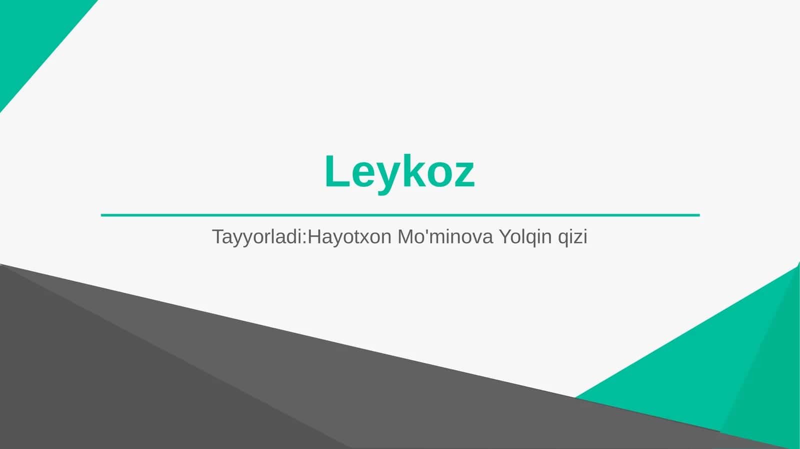 Leykoz