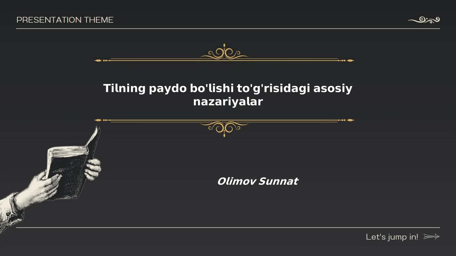 Tiling paydo bo'lishi haqida asosiy tushunchalar