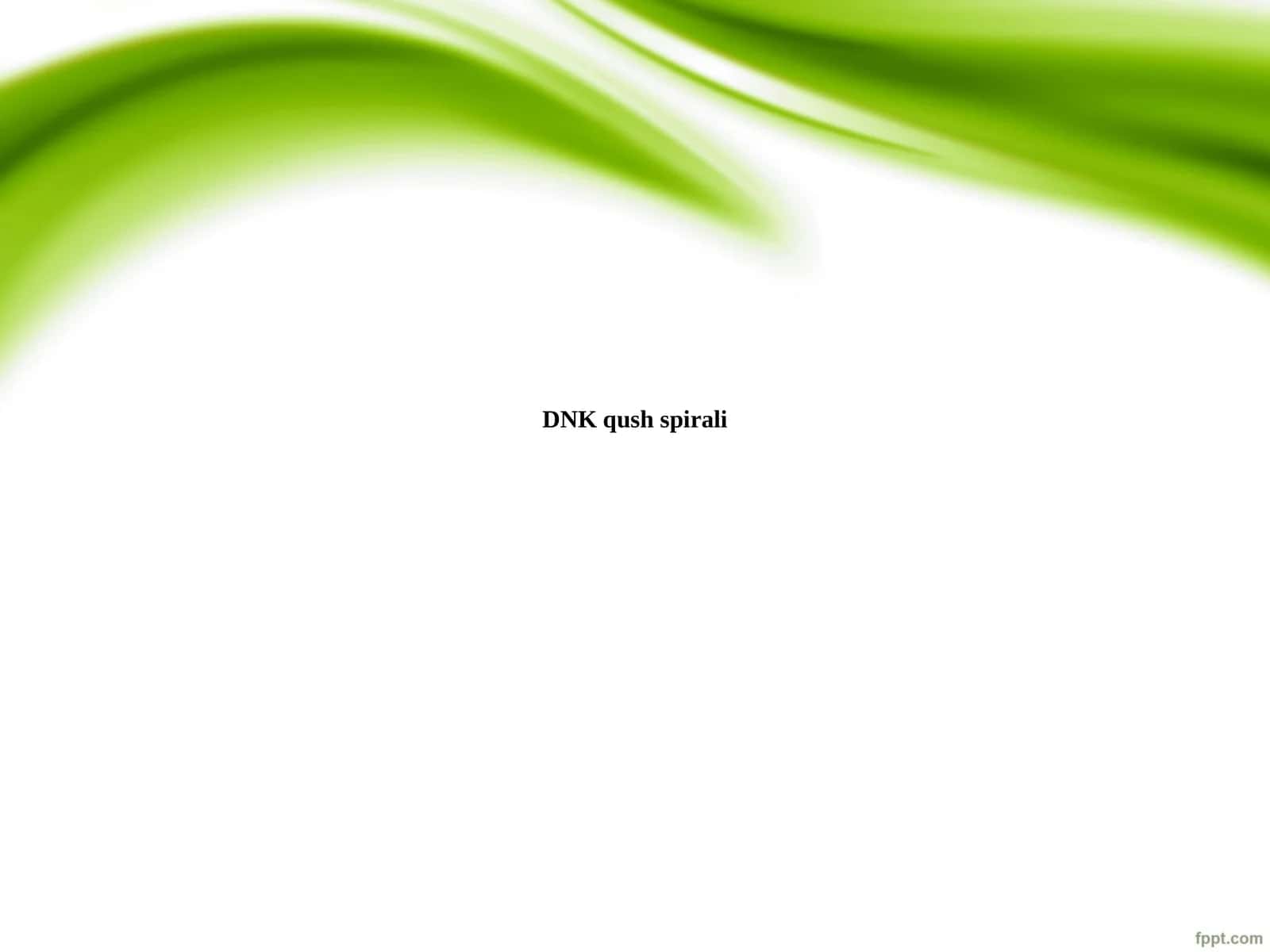 DNKqush spirali
