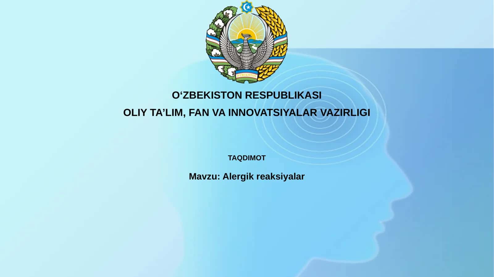 Allergik reaksiyalar