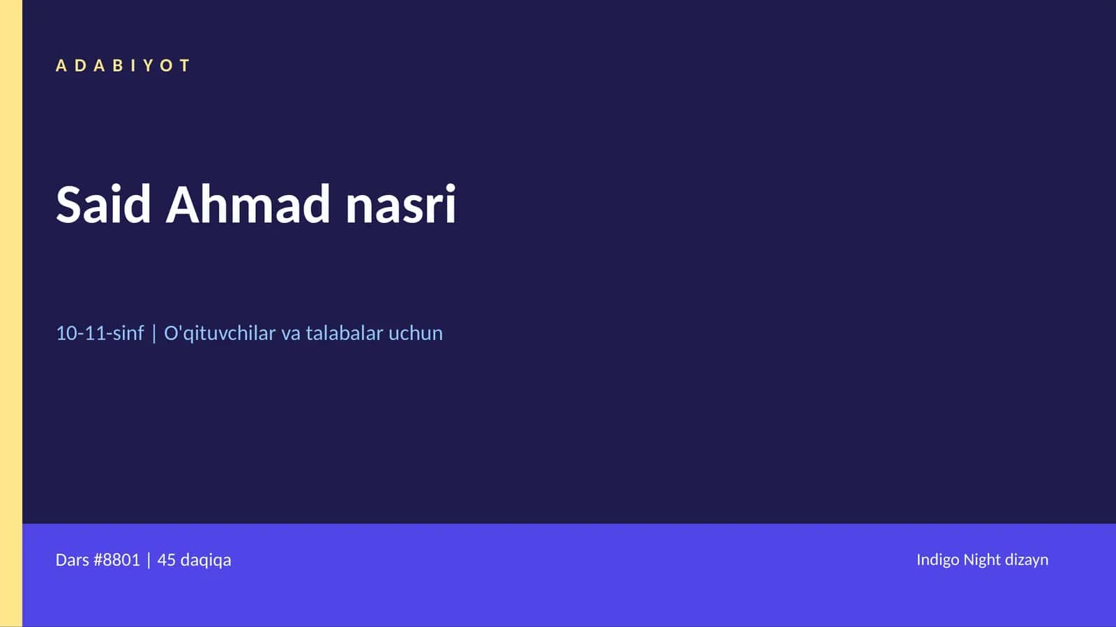 Said Ahmad nasri
