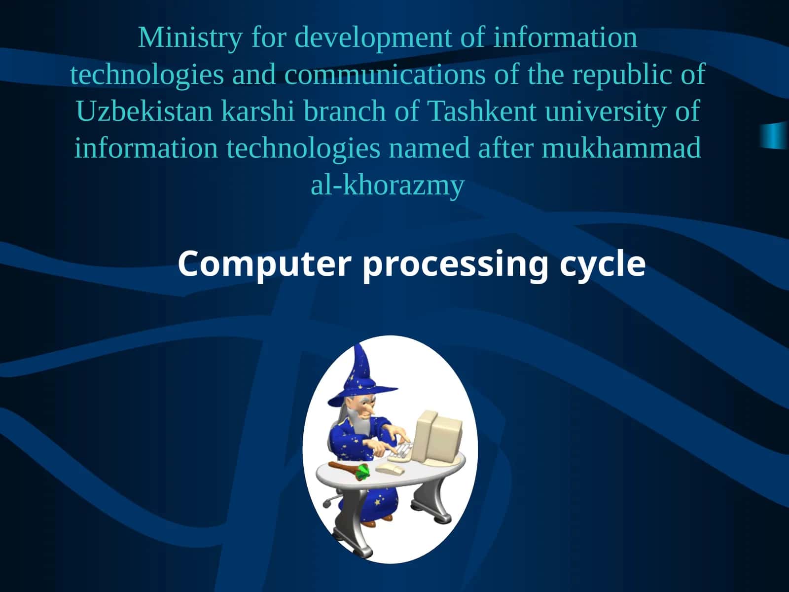 Computer Processing Cycle