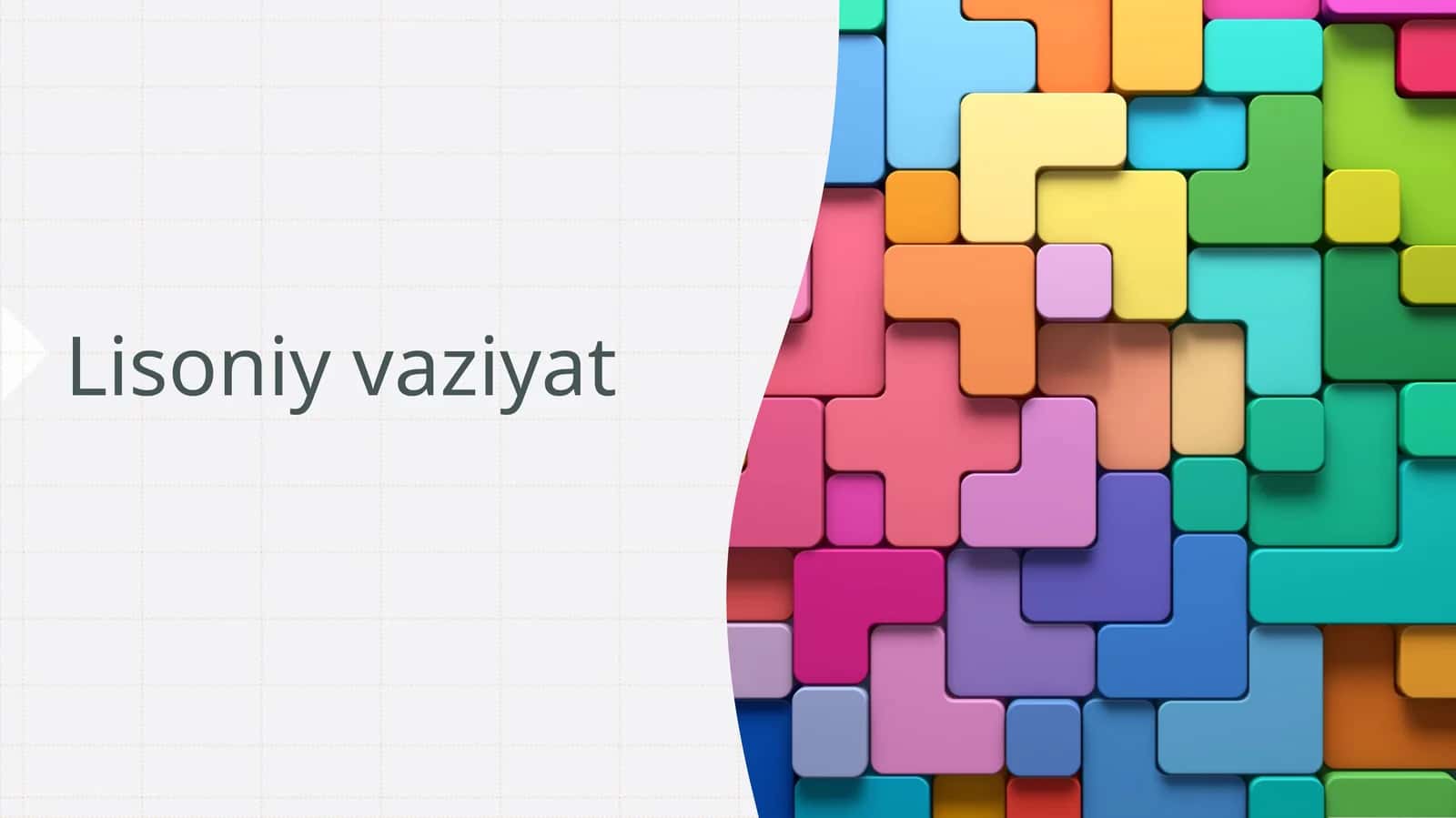 Lisoniy vaziyat