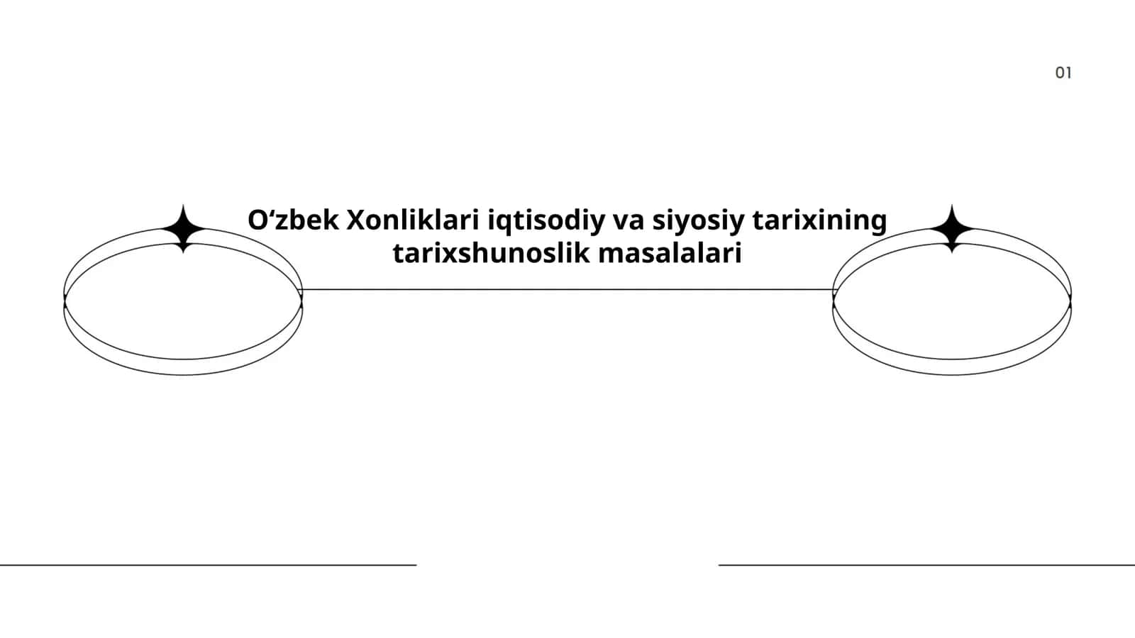 O'zbek Xonliklari iqtisodiy va siyosiy tarixining tarixshunoslik masalalari