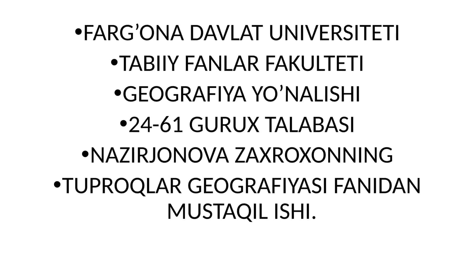 Cho‘l va chalacho‘l tabiiy zonasini tuproqlari