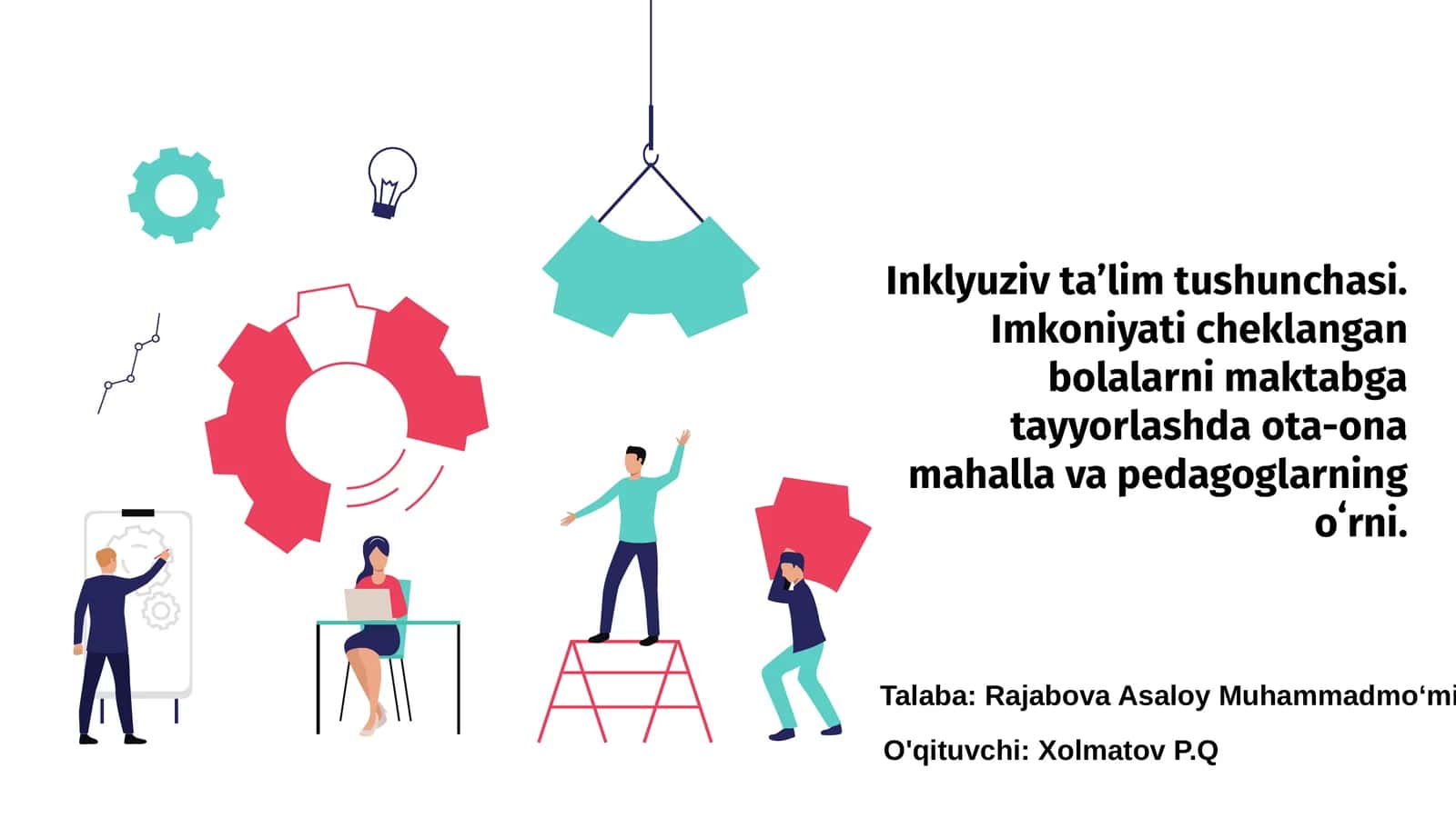 Inklyuziv taʼlim tushunchasi va mohiyati