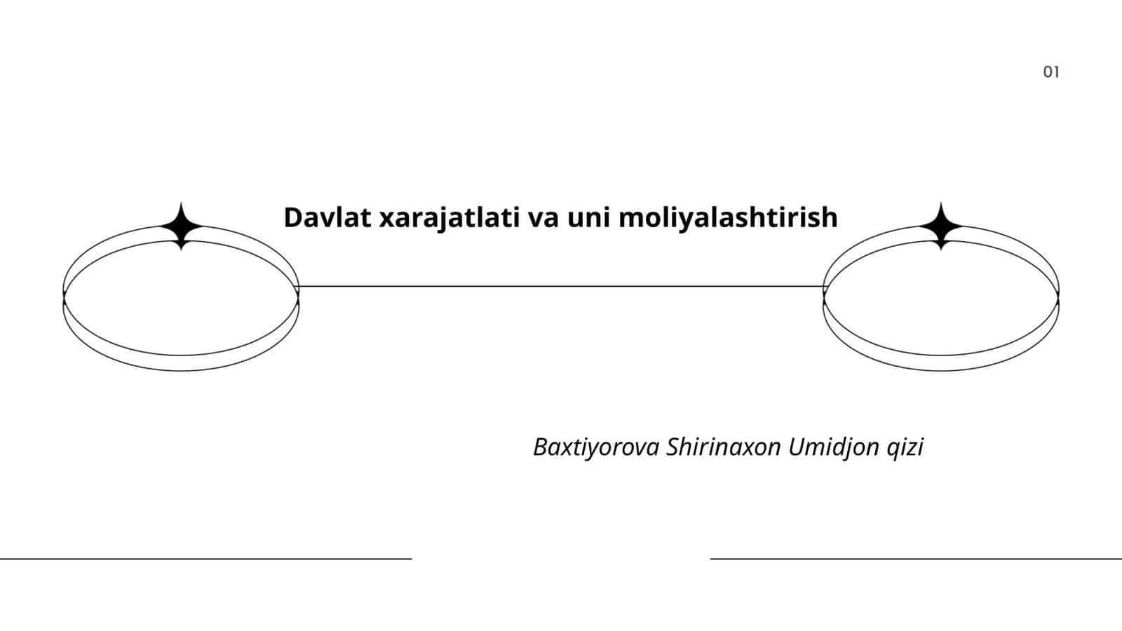 Davlat xarajatlati va uni moliyalashtirish