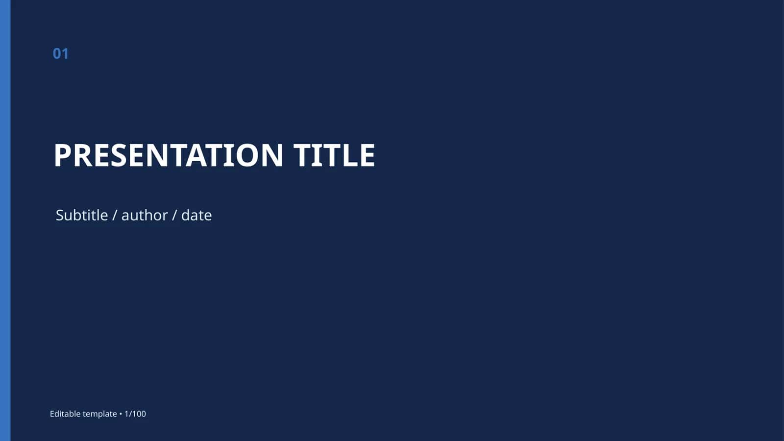 📊 100 ta PowerPoint prezentatsiya shabloni