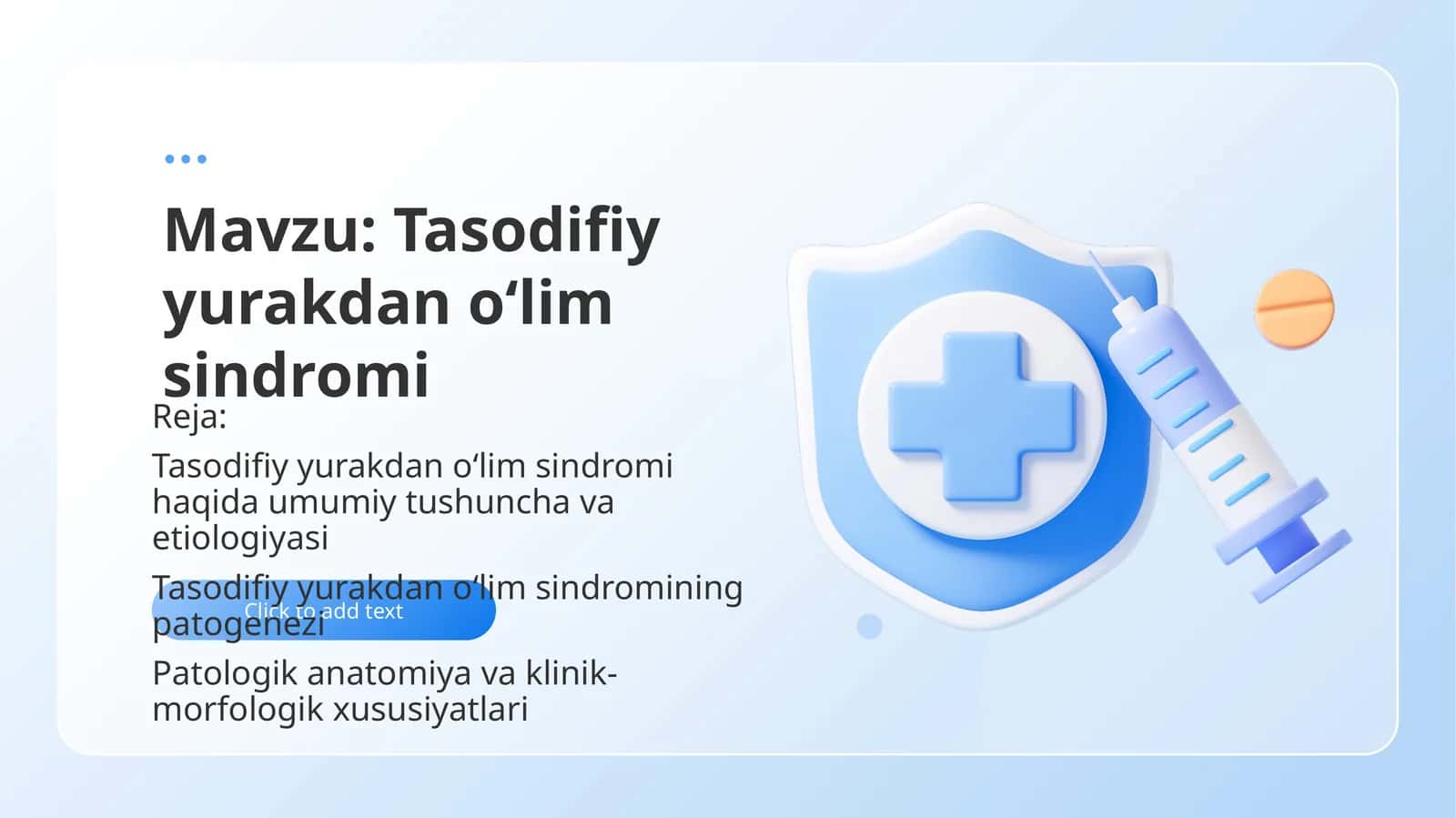 Tasodifiy yurakdan o‘lim sindromi