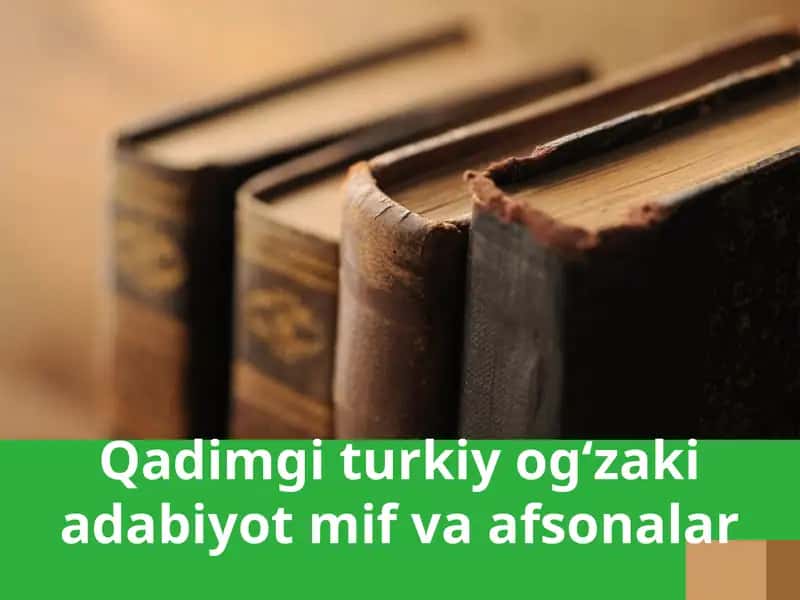Qadimgi turkiy o'zaki adabiyot miqyasidagi turkiy ozma adabiyot