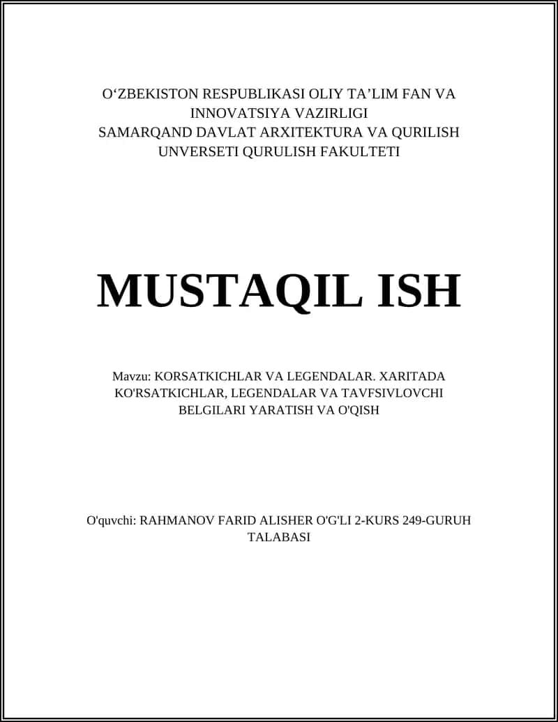 KORSATKICHLAR VA LEGENDALAR