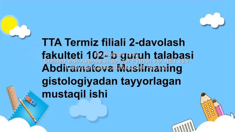 Hujayra apoptozi va uning biologik ahamiyati