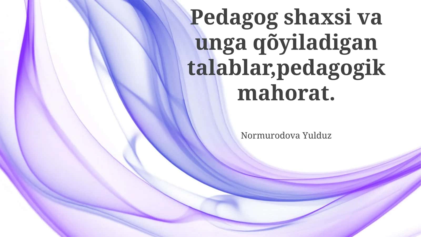 Pedagogik mahorat