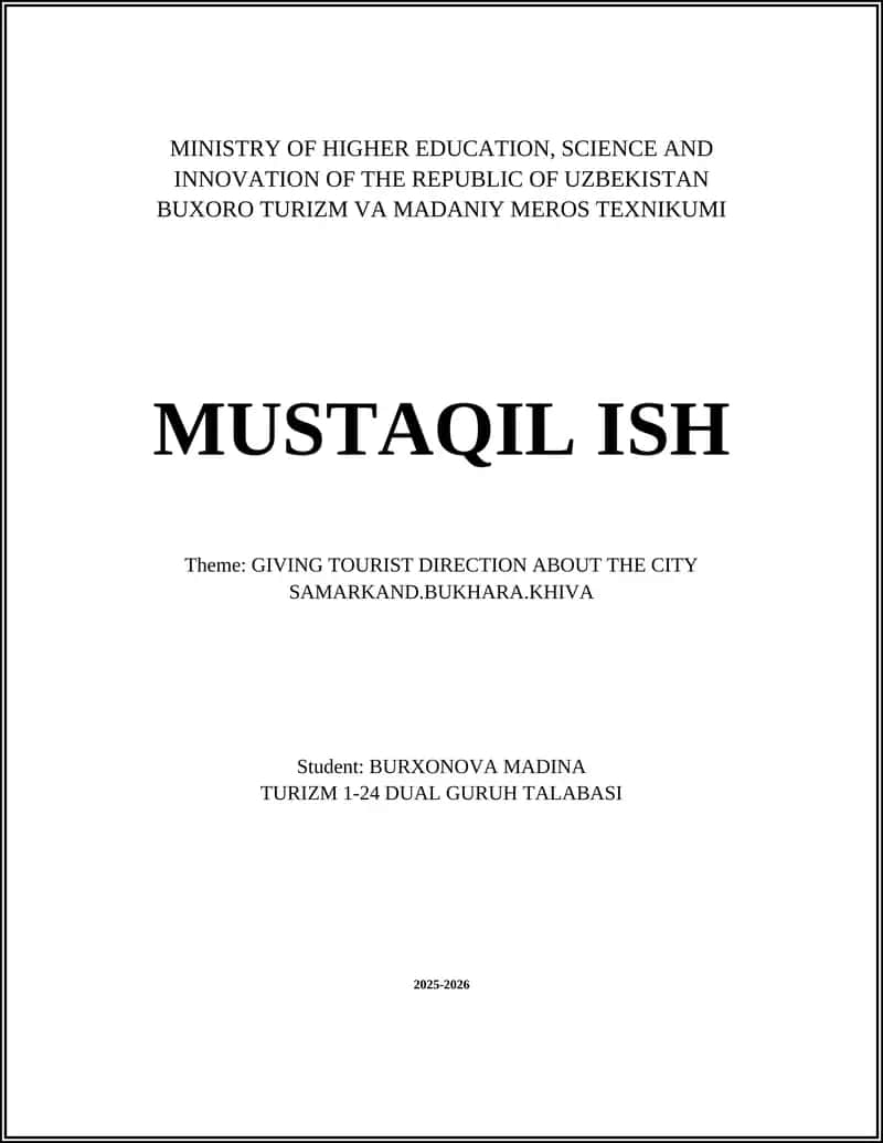 Directions to Registan Square in Samarkand