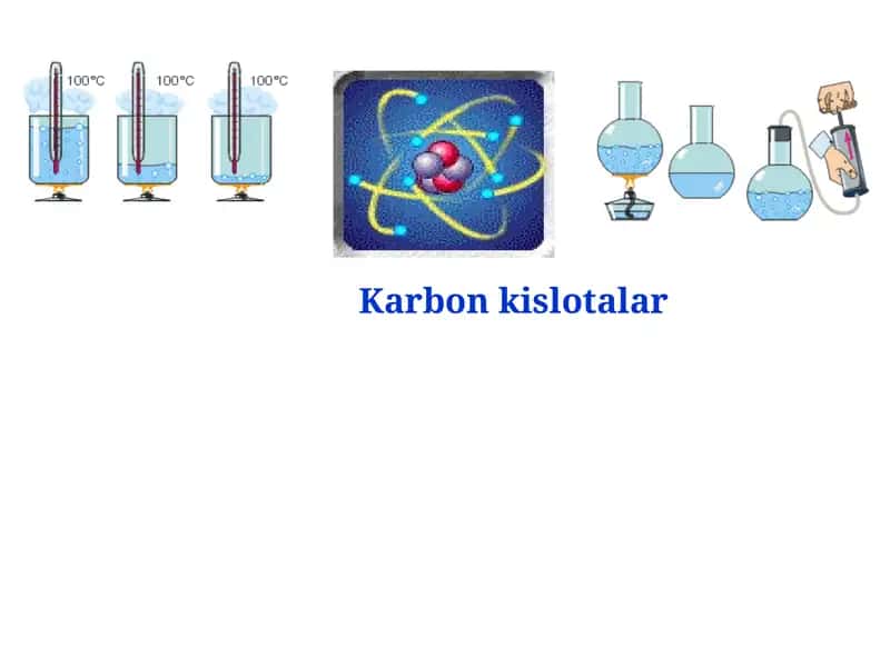 organik Karbon kislotalar