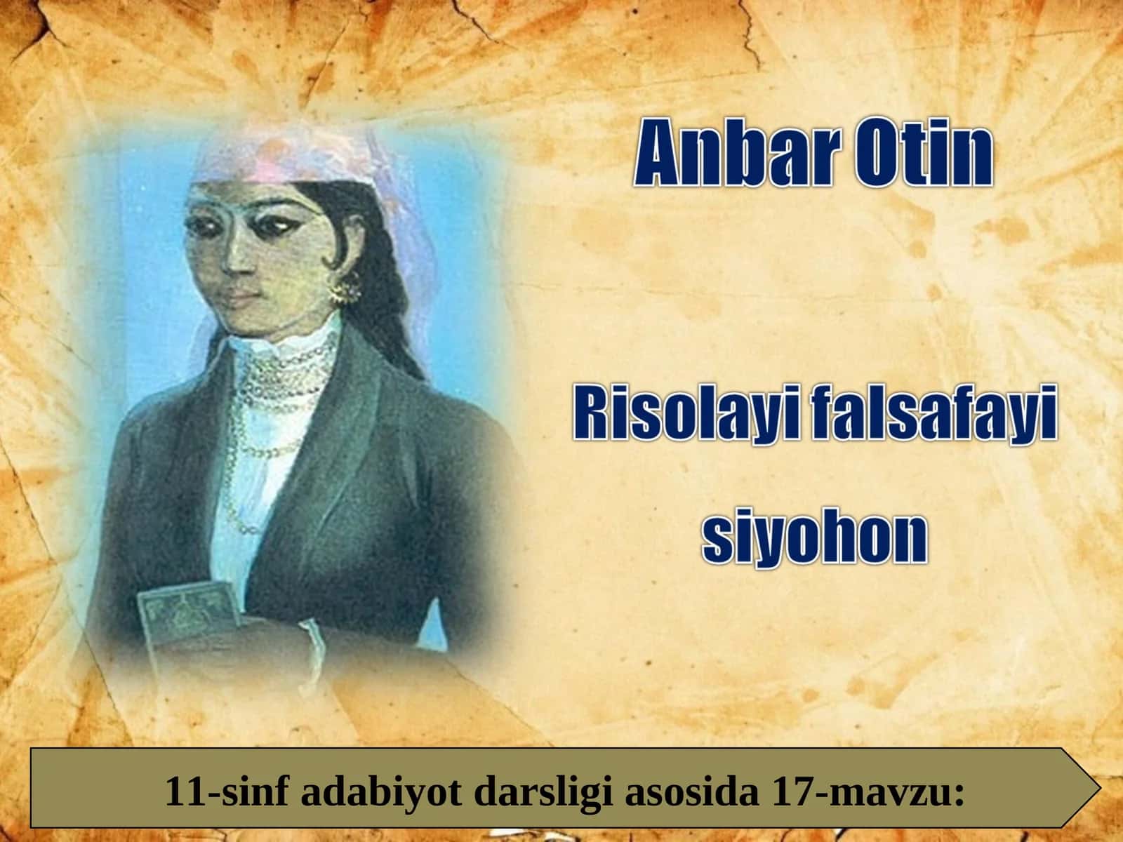 «RISOLAYI FALSAFAYI SIYOHON»DAN