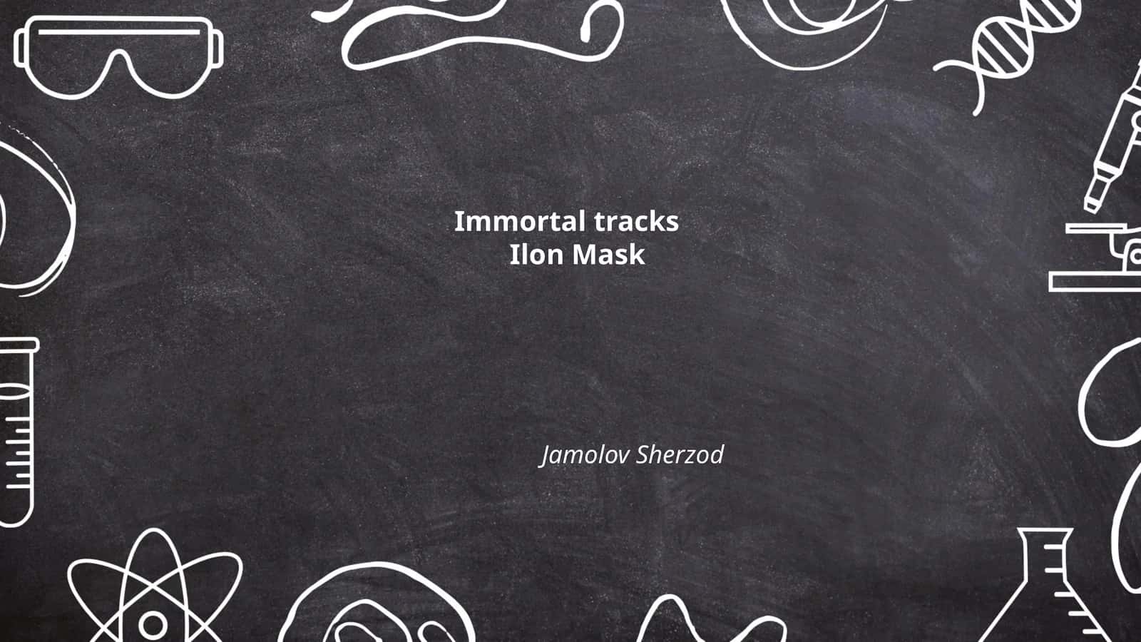 Immortal tracks Ilon Mask