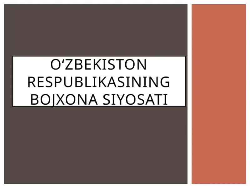 Oʻzbekiston Respublikasining bojxonasiyosati