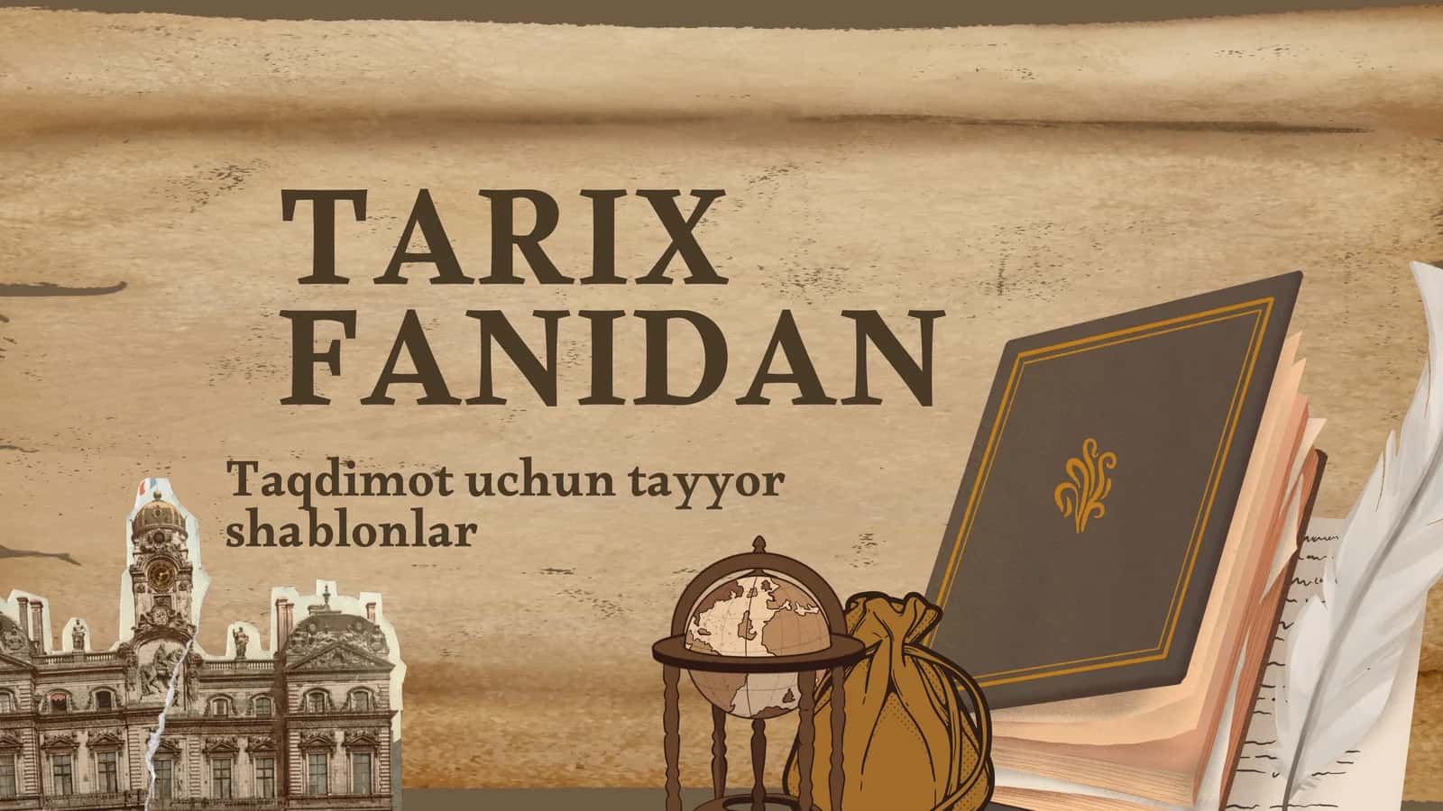 Taqdimot uchun tayyor shablonlar