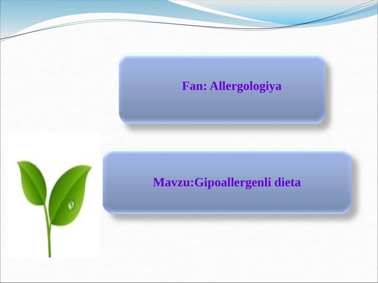 Gipoallergenli Dieta