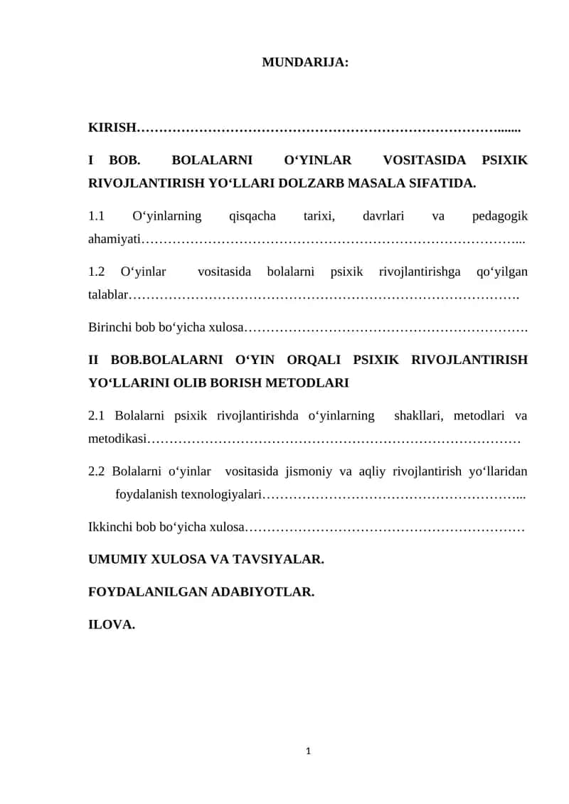Psixologiya va pedagogika