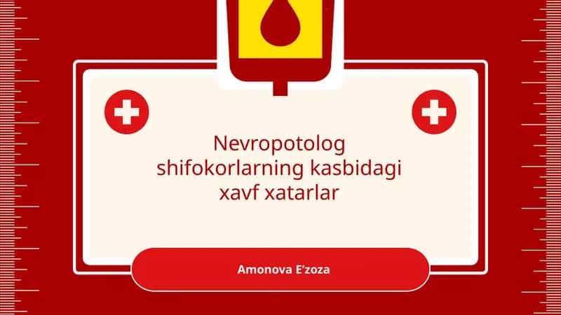 Nevropatolog shifokorlarning kasbidagi xavf xatarlari