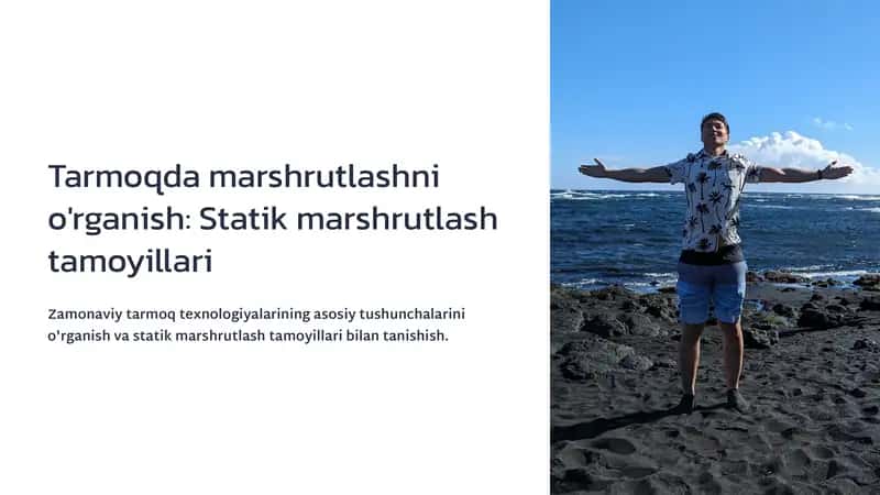 Statik marshrutlash tamoyillari
