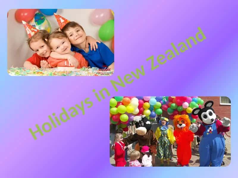Holidays in New Zealand