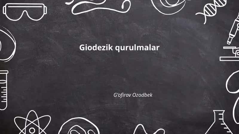 Giodezik qurulmalar