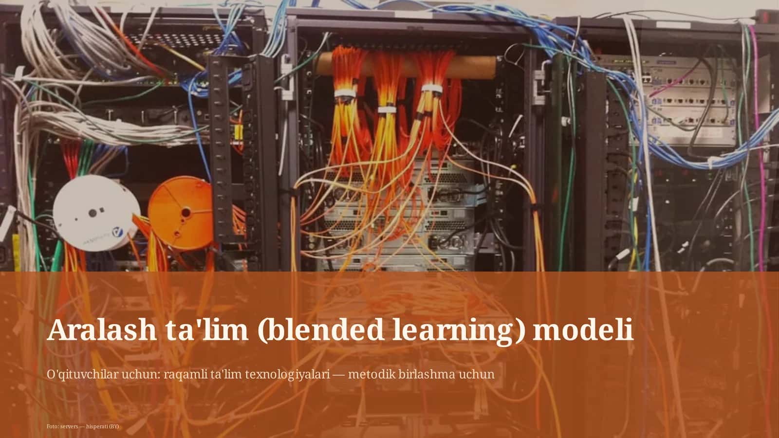 Aralash ta'lim (blended learning) modeli