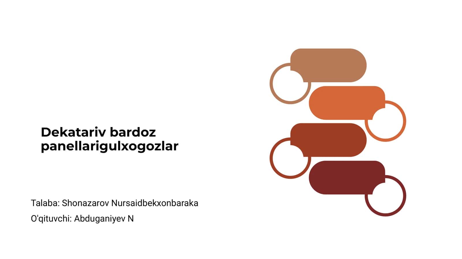 Dekatariv bardoz panellari