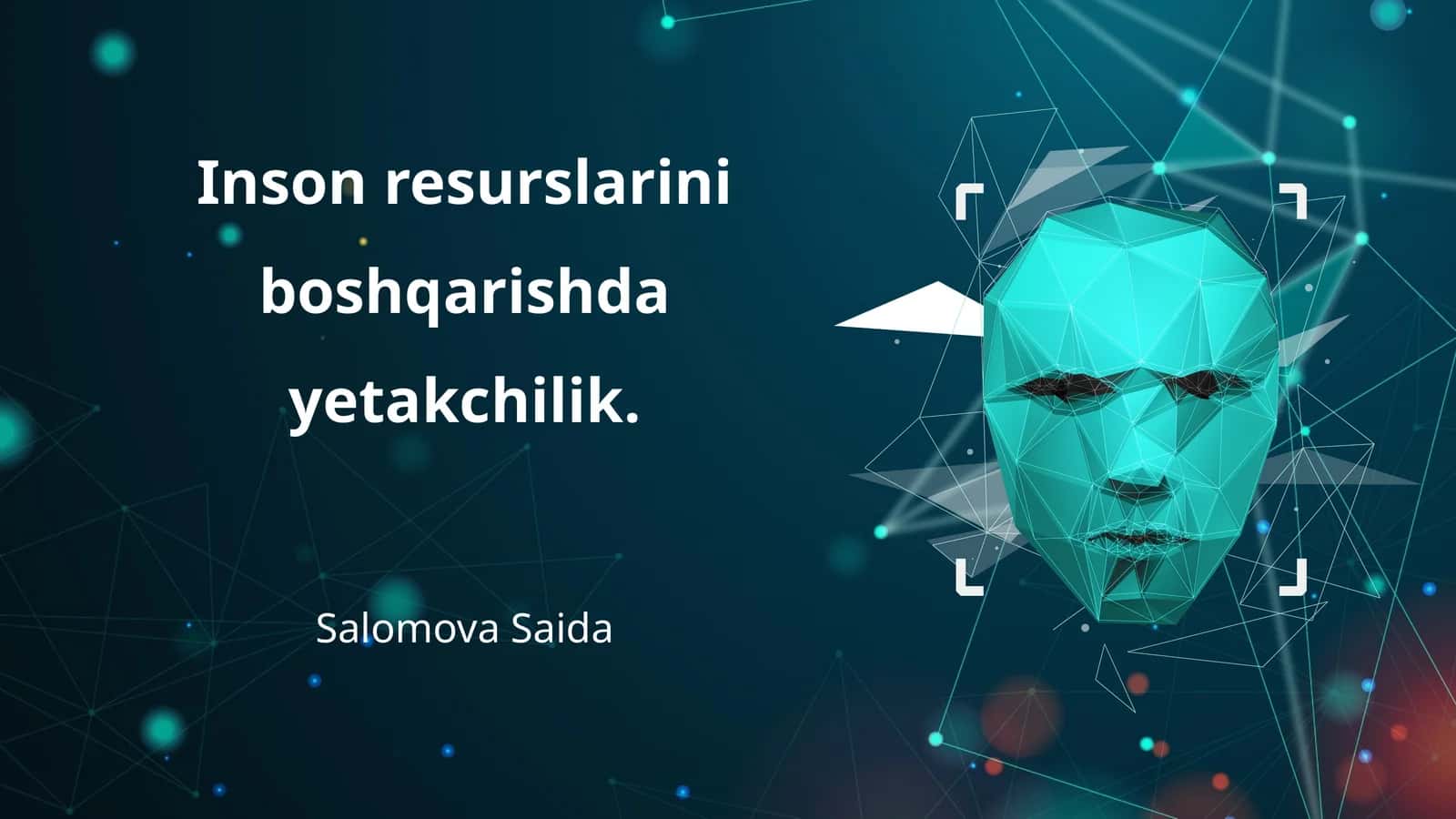 Yetakchilik tushunchasi va xususiyatlari