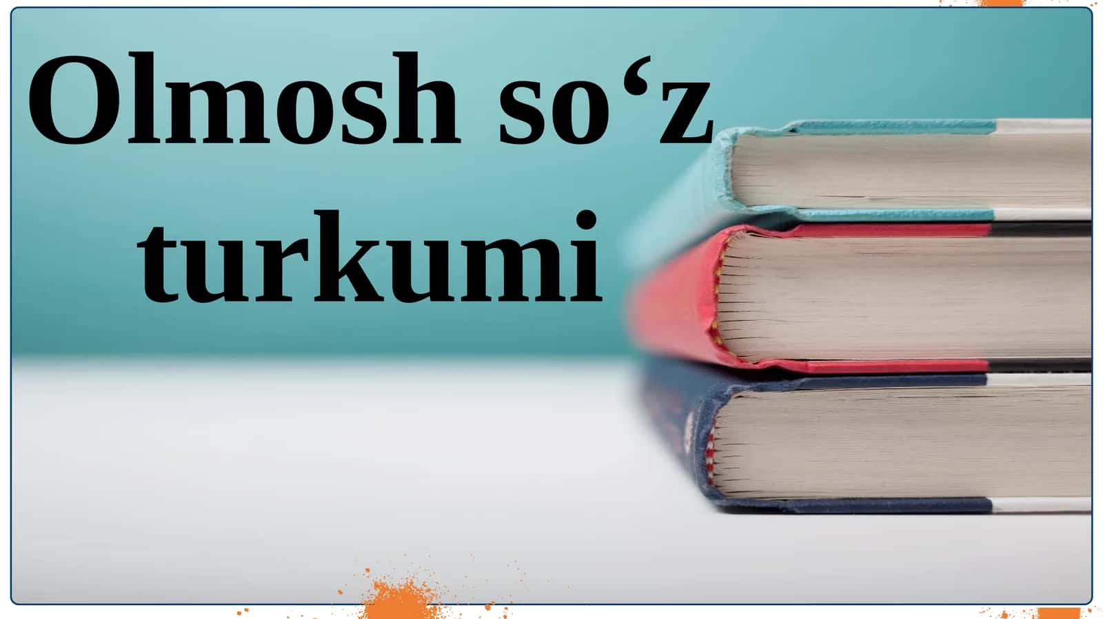 Olmosh so‘z turkumi