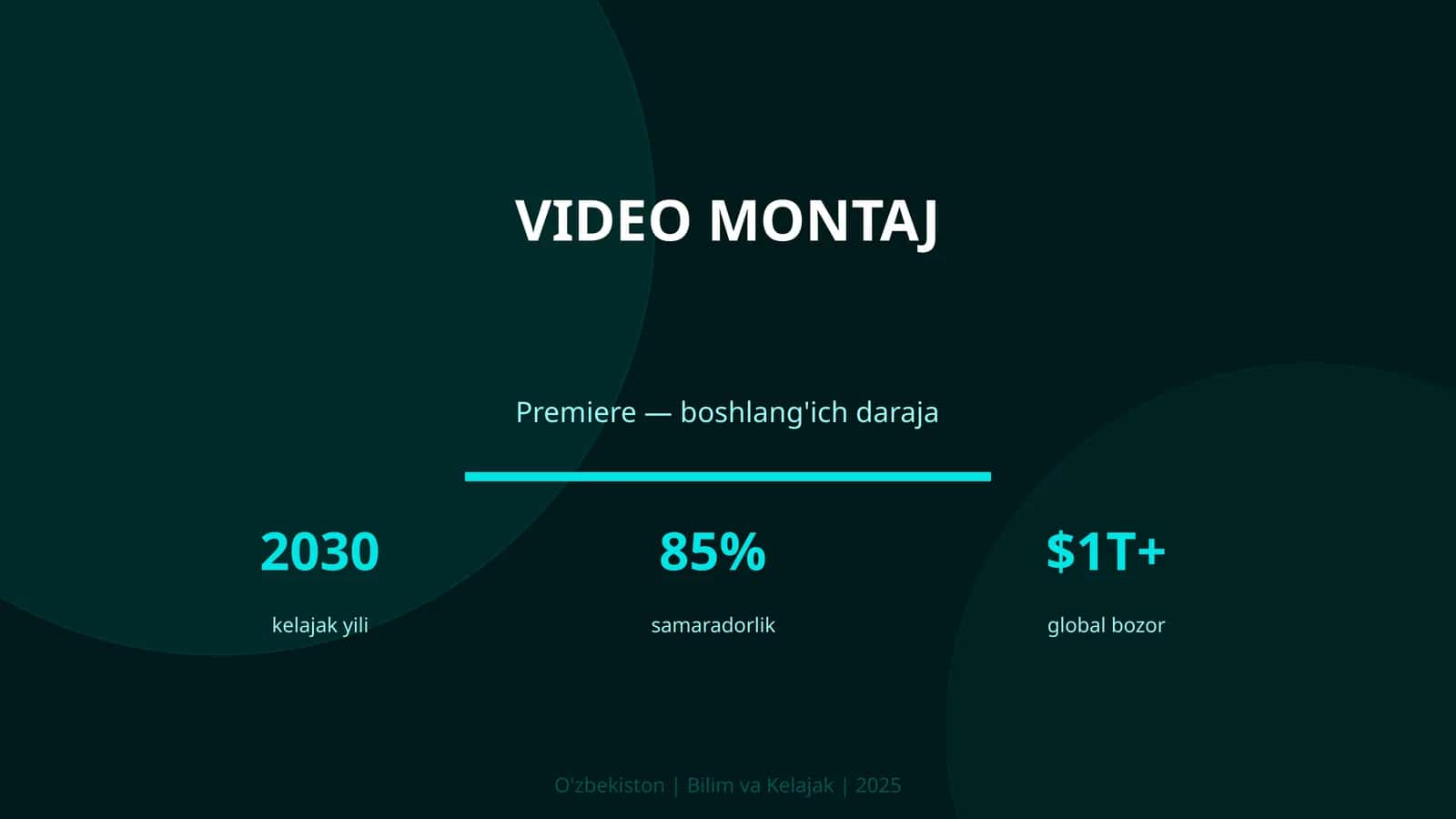 VIDEO MONTAJ