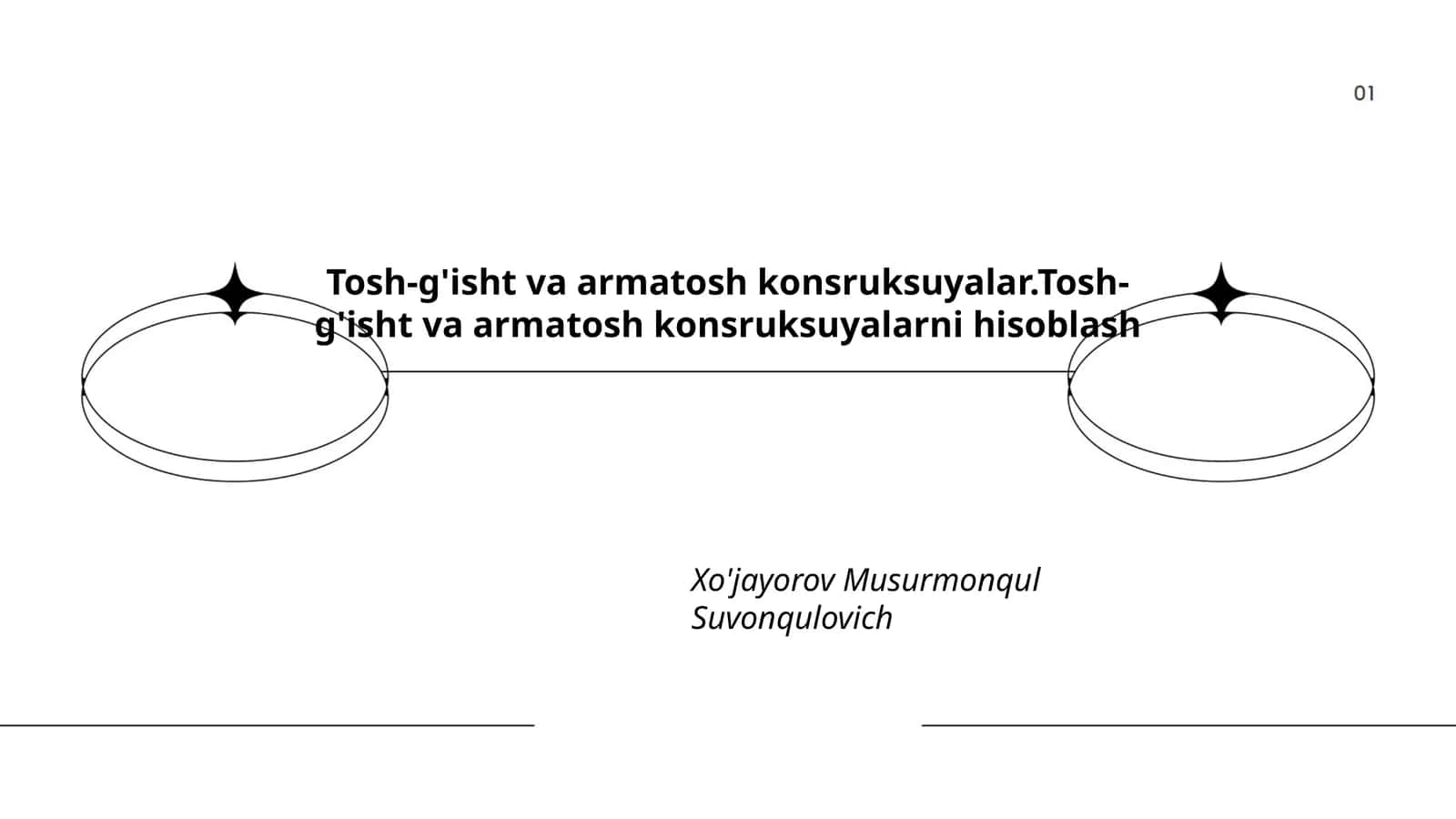 Tosh-g'isht va armatosh konsruksuyalar.Tosh-g'isht va armatosh konsruksuyalarni hisoblash