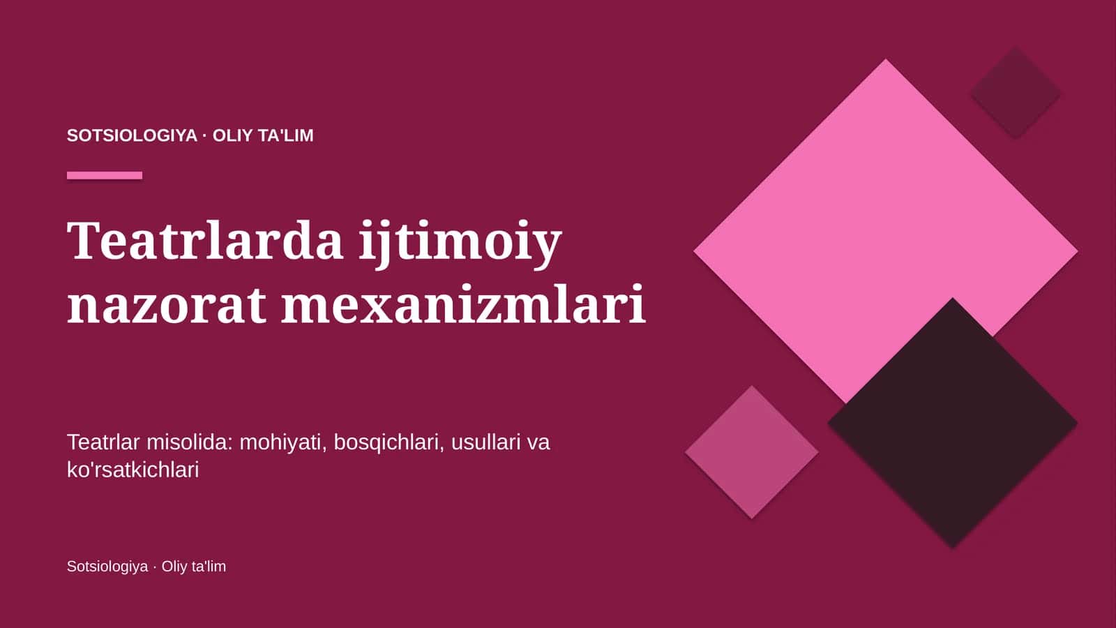 teatrlarda ijtimoiy nazorat mexanizmlari 6117