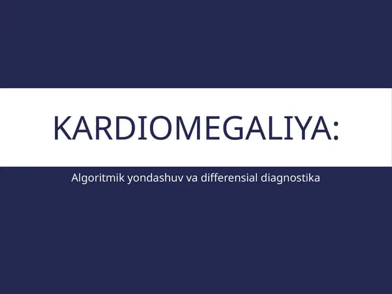 Kardiomegaliya