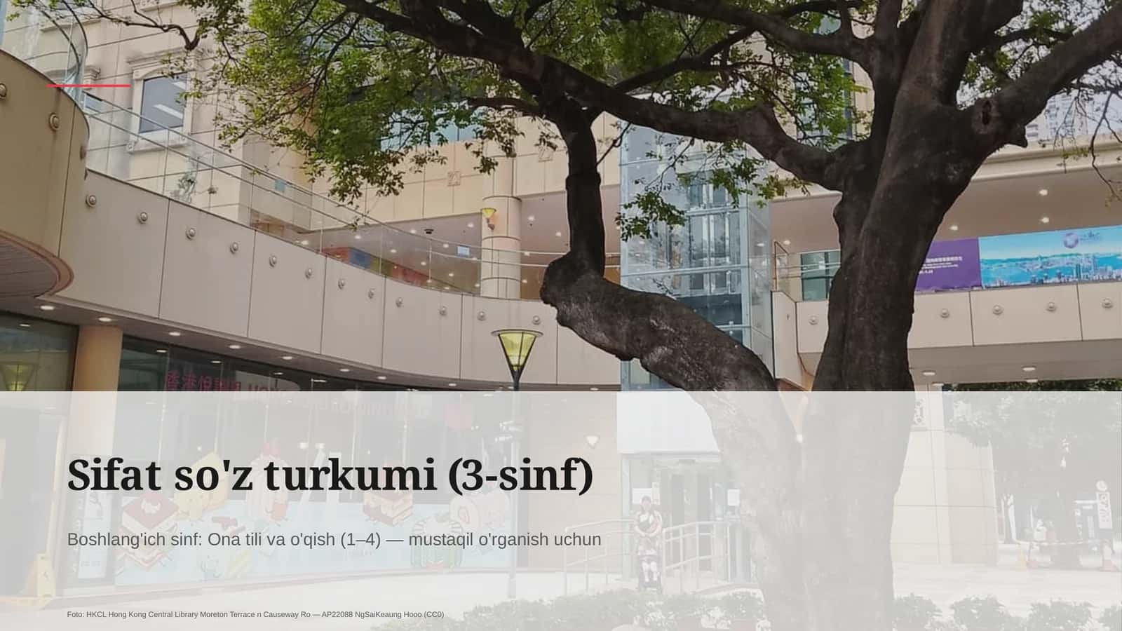Sifat so'z turkumi (3-sinf)