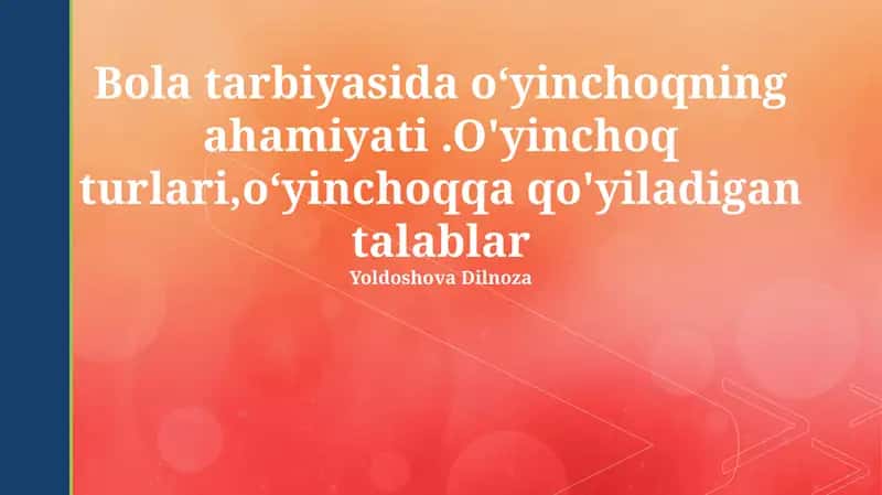 O'yinchoqlar
