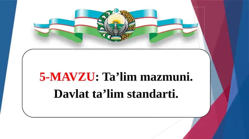 Ta'lim standartlari