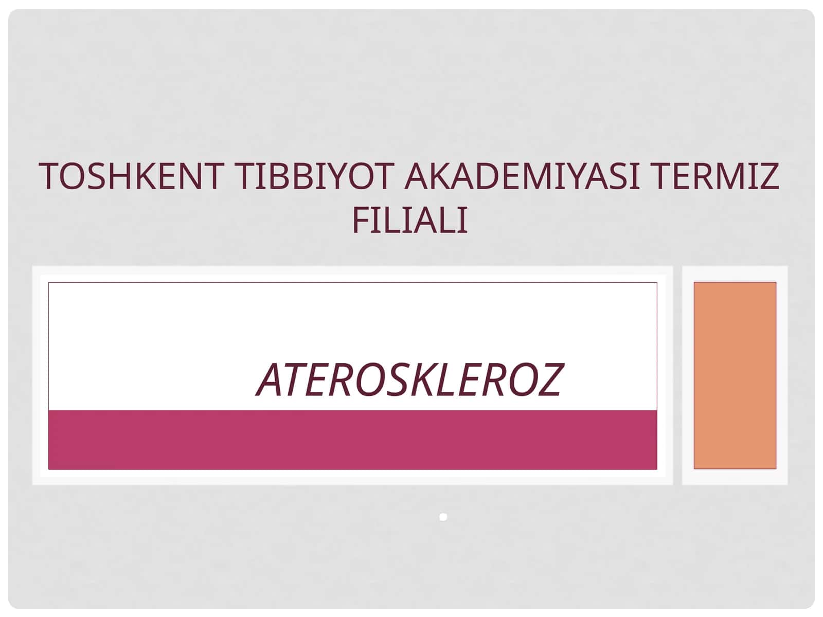ATEROSKLEROZ