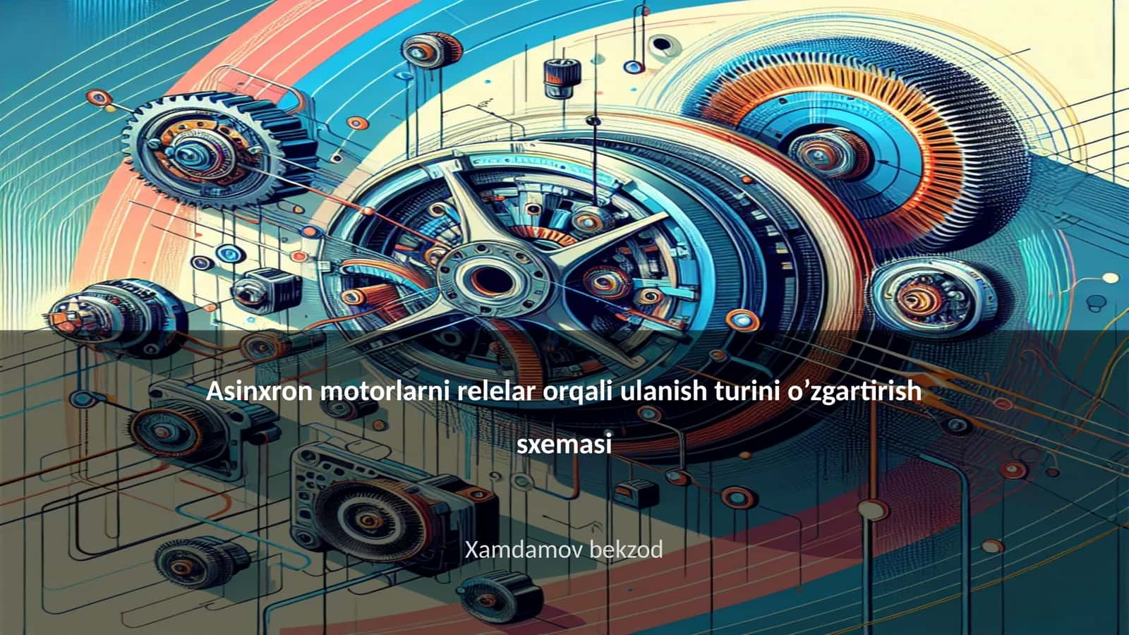 Asinxron motorlarni relelar orqali ulanish turini o’zgartirish sxemasi