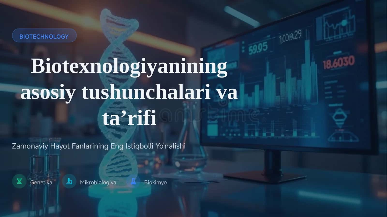 Biotexnologiya Ta'rifi