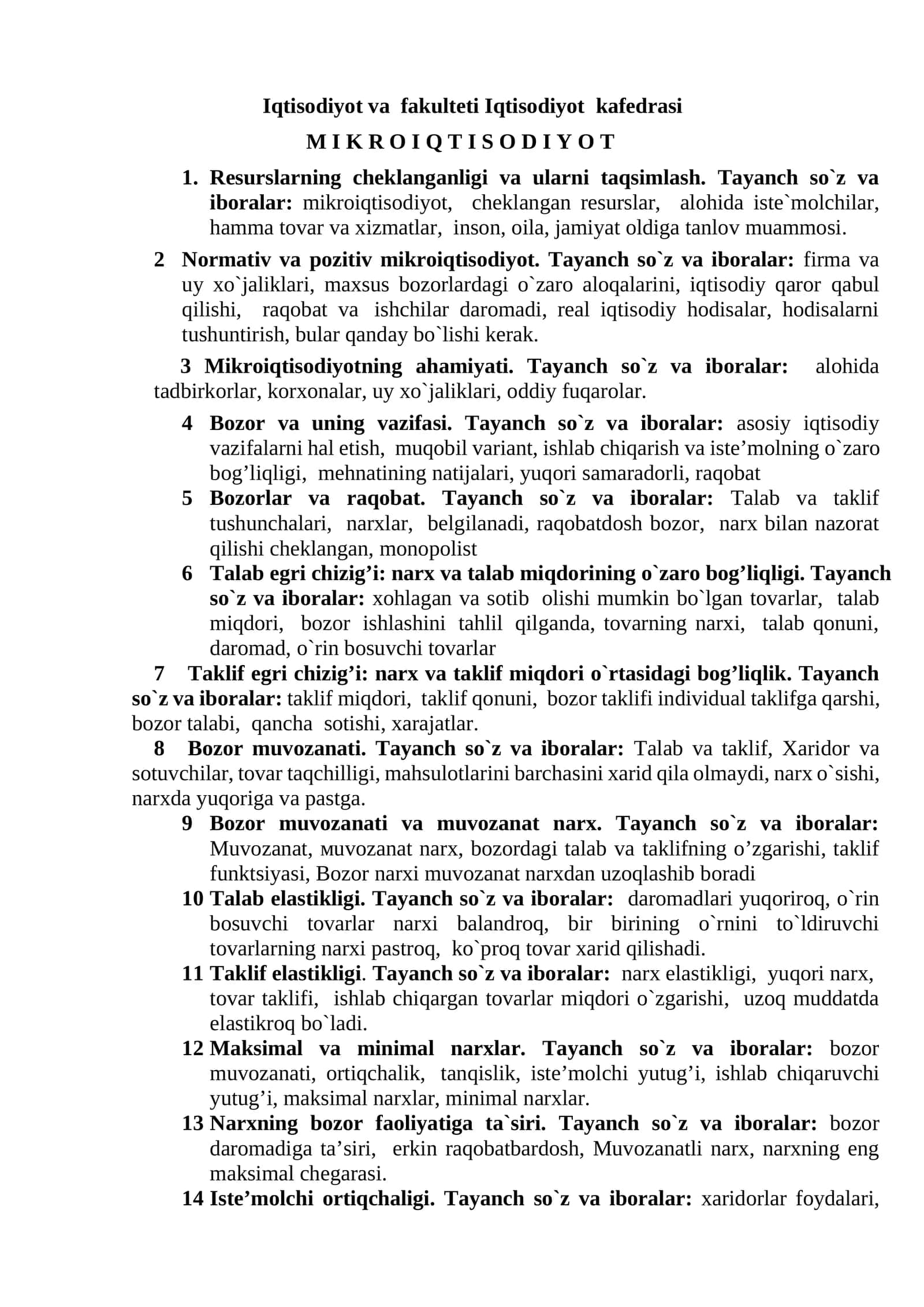 MIKRO IQTISODIYOT